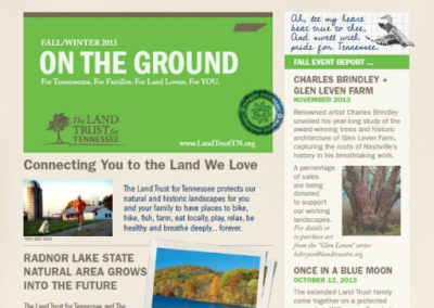 Newsletter: The Land Trust for Tennessee