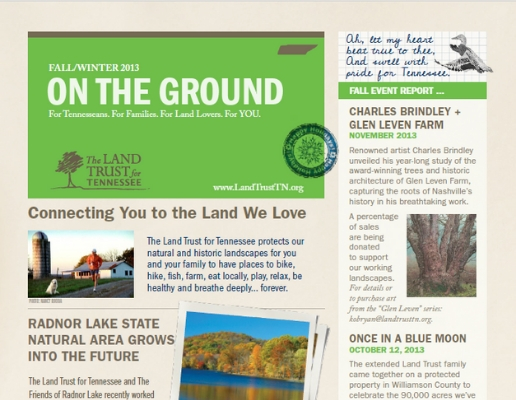 Newsletter: The Land Trust for Tennessee